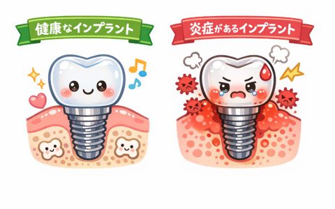 インプラントは歯周病にならない？